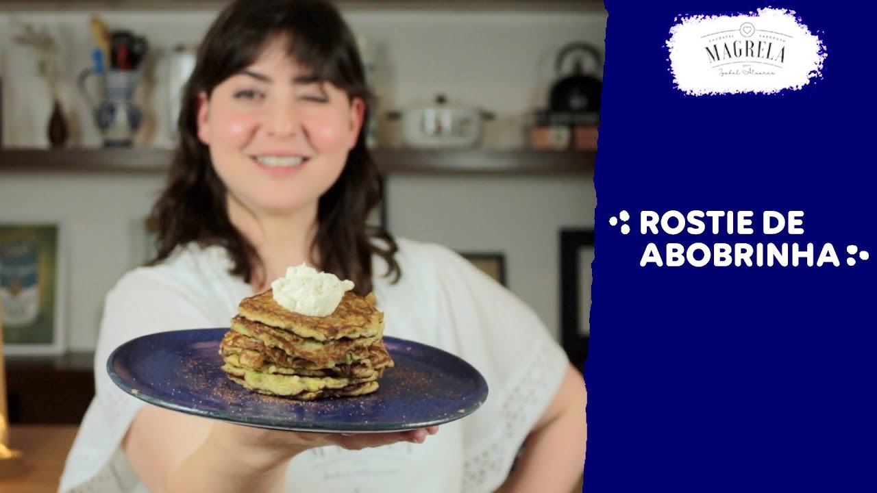 Como fazer Rostie de Abobrinha low carb