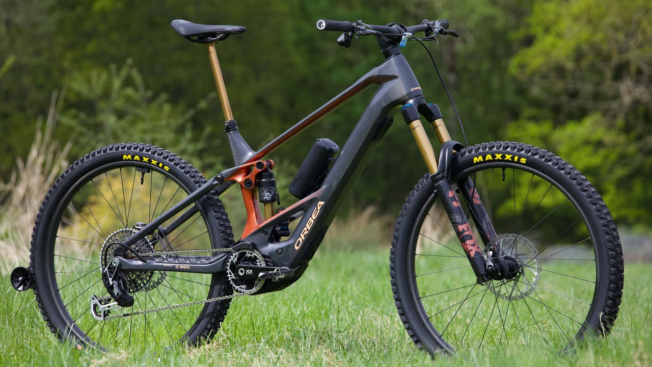 Orbea Wild M-LTD - full suspension electric mountain bike - walk around