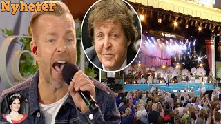 Arvingarna och Lotta Engberg tolkar Beatles – hyllas med stående ovationer efter succén på Liseberg