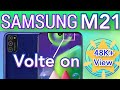 Samsung Galaxy m21 Volte on....All Sim..