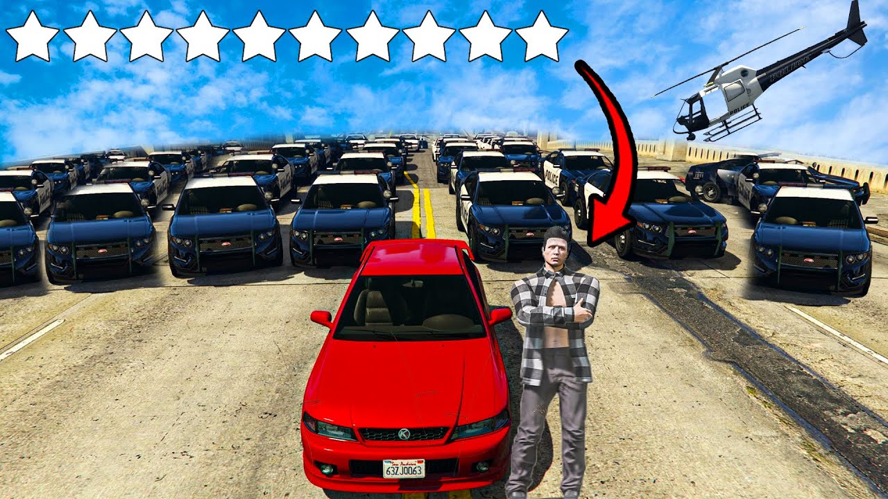 LaSalle vs 30 POLICIERS ! (Course poursuite , il est chaud !)