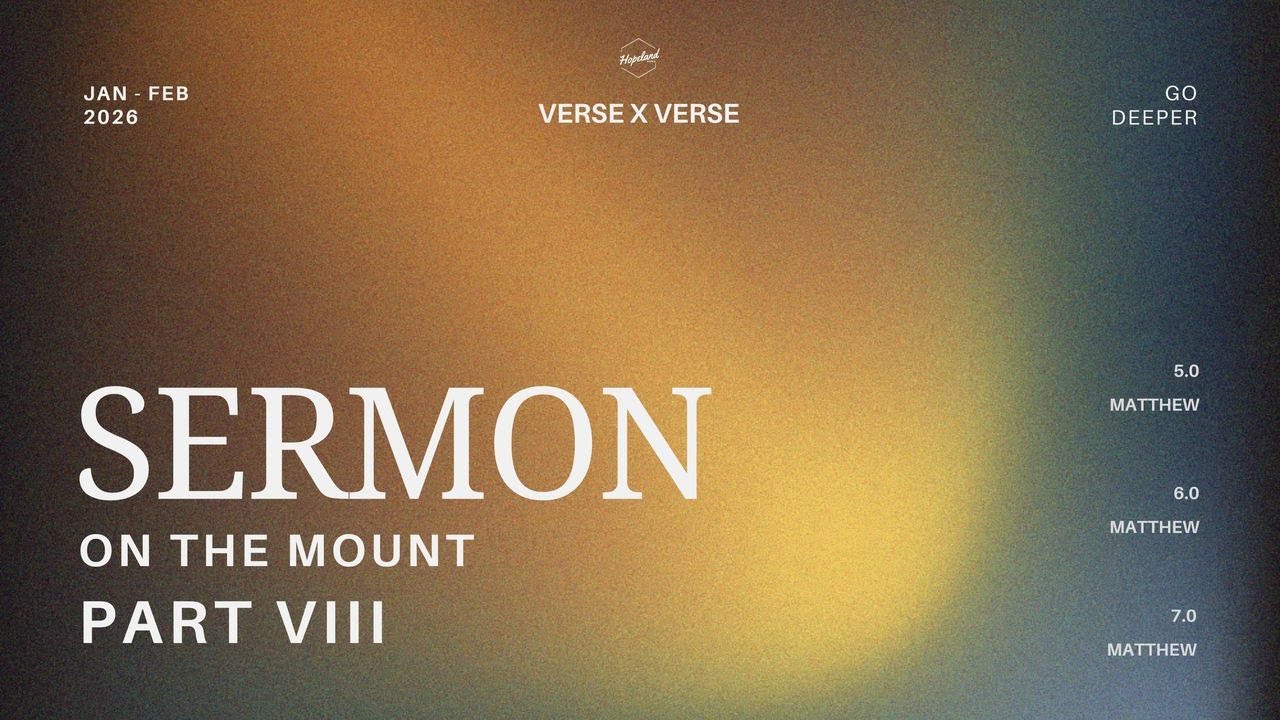 Sermon on the Mount - Part 8 | Shawn Mandoli