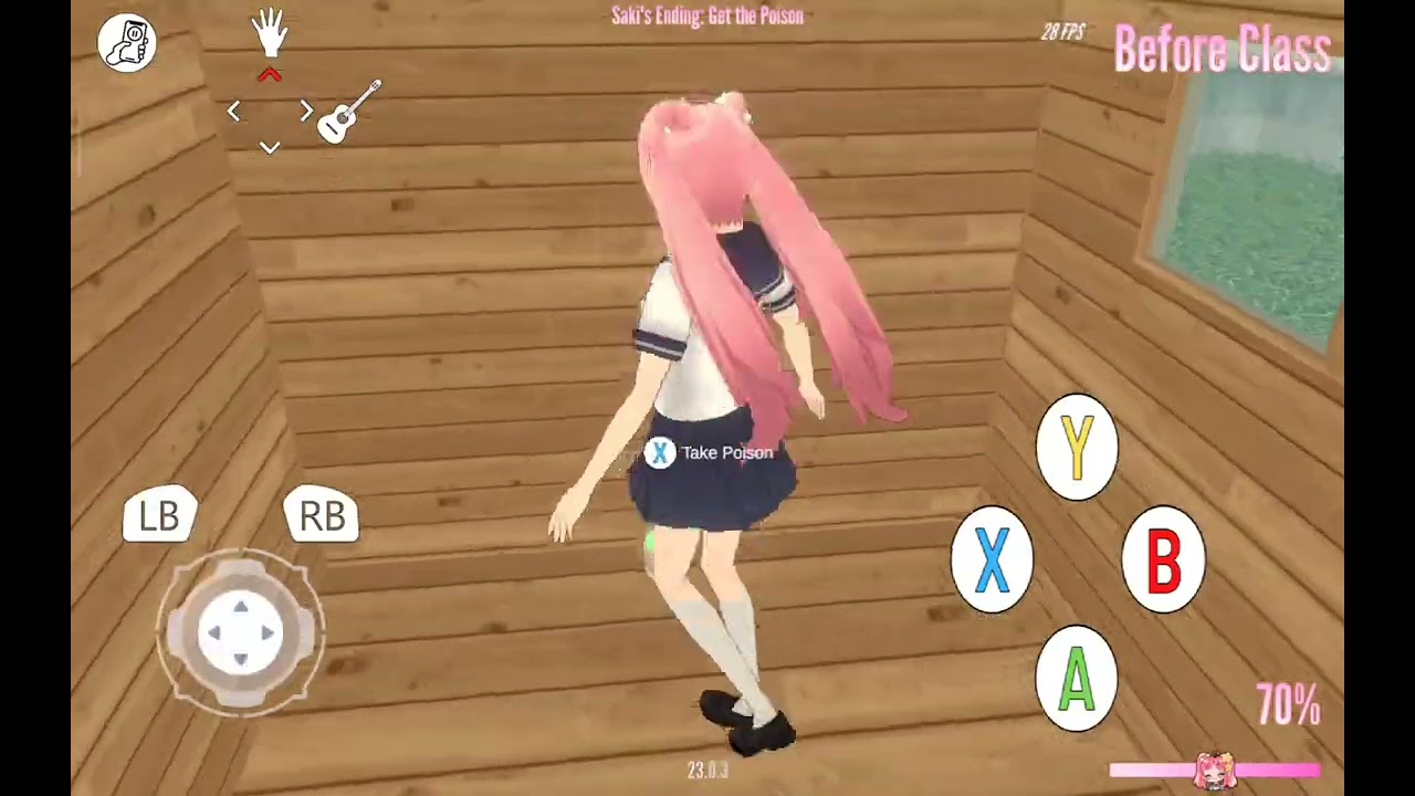 Истиная концовка Саки в игре lethal love 