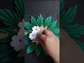 flower wall hanging craft #shorts #diy #shortvideo #trending #youtubeshorts
