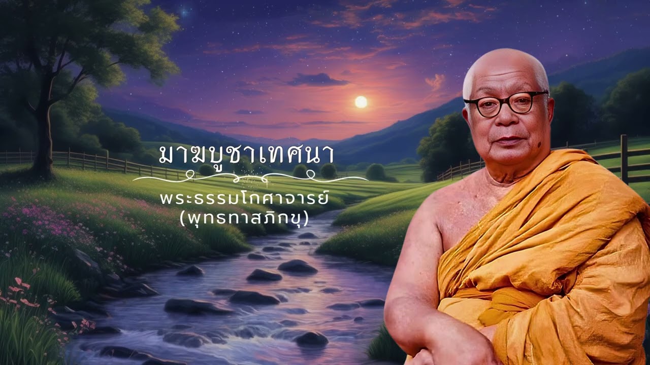 มาฆบูชาเทศนา 🙏พุทธทาสภิกขุ 🙏