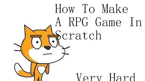 How To Make A RPG Game In Scratch [Part 1]