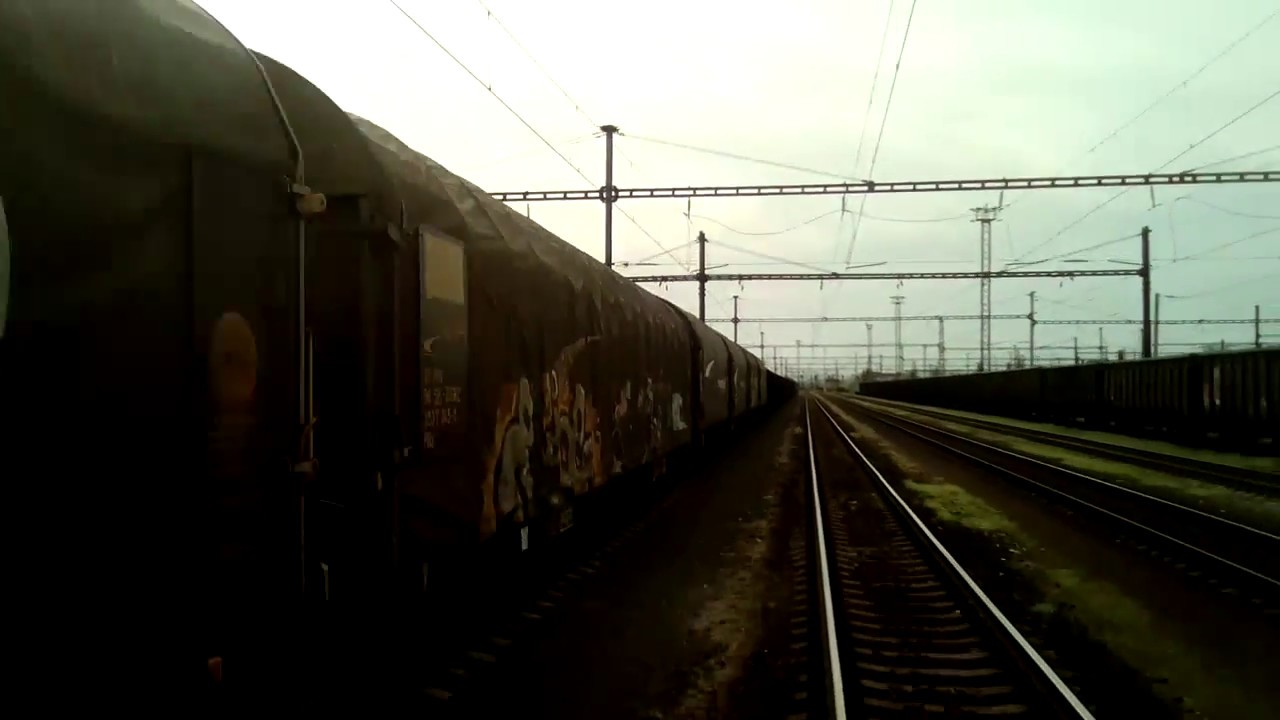 Jazda cez nákladne depo Košice 🚄🚅