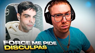 RODRIGO QUESADA REACCIONA A LAS DISCULPAS DE FORCE HACIA SU PERSONA