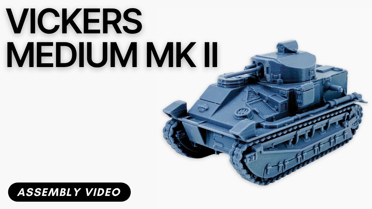 Vickers Medium Mk II Assembly Video