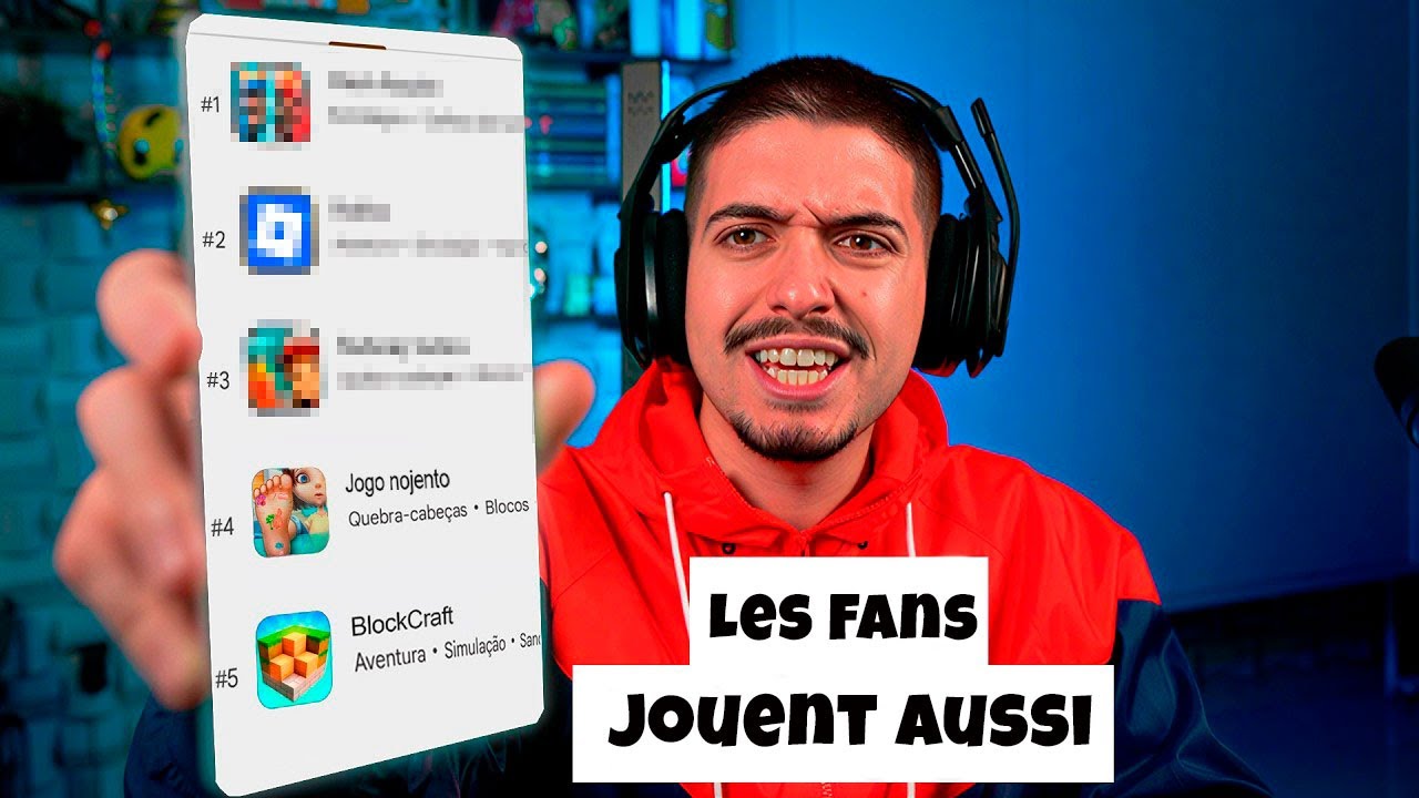 Classant les 10 Jeux les Plus Joués sur le Play Store