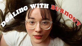 How I deal with creative burnout and insecurity as an artist ♡ How to deal with burnout