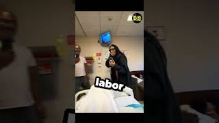 She was surprised to see her grandson❤️🥹