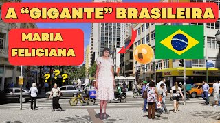 BRASILEIRA JA FOI A MULHER MAIS ALTA DO MUNDO MARIA FELICIANA alta altura