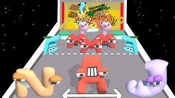 Merge alphabet: Lord run - merge 2048 gameplay all max levels abcdefghijklmnopqrstuvwxyz