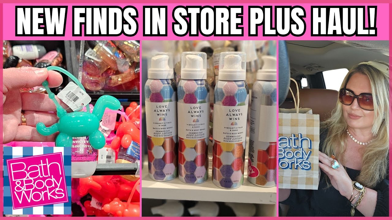 NEW FINDS IN STORE at Bath & Body Works Plus Demo and Haul 