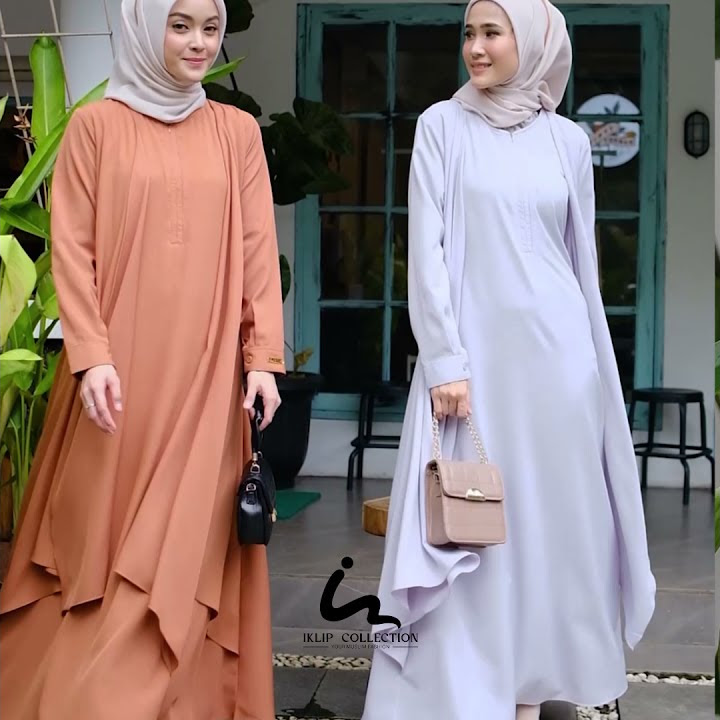 Dress Allana Iklip Collection ORIGINAL
