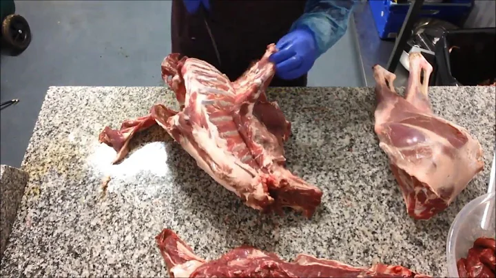 Home butchering a Sika Deer, Part 1- Boning and Trimming