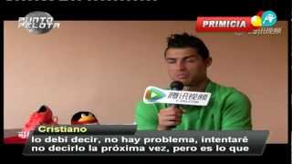 Entrevista personal a Cristiano Ronaldo (English with spanish subs)