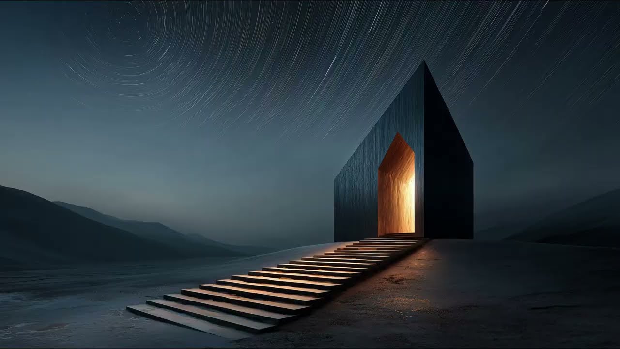 Seraphic Night Vigil — 1 Hour Sacred Ambient (Gregorian-Inspired, Focus • Study • Sleep)