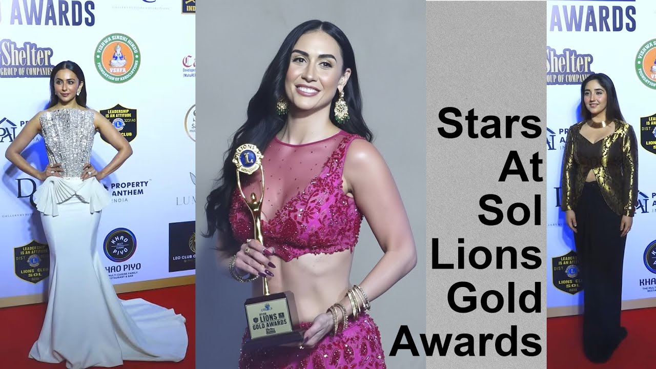 Stars At SOL Lion Gold Awards | Lauren Gottlieb Video