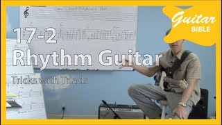 Rhythm guitar Lesson(17-2)   Tricks with Triads