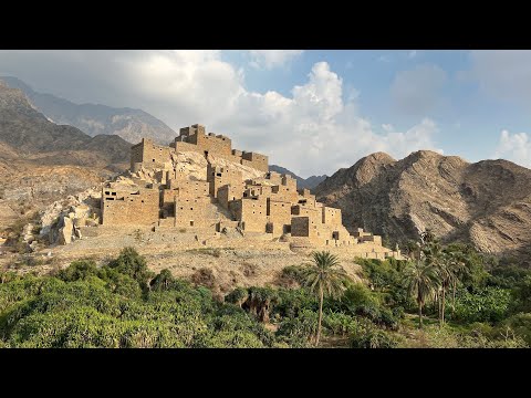 قرية ذي عين المخواة الباحة ٢٠٢٢