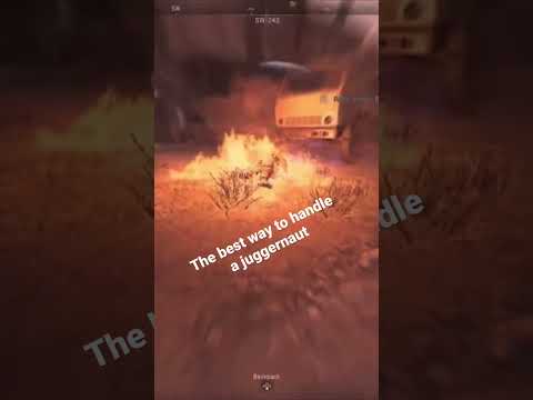 The Best Way to Kill a Juggernaut in Modern Warfare 2 #funnygameplay #shorts #callofduty