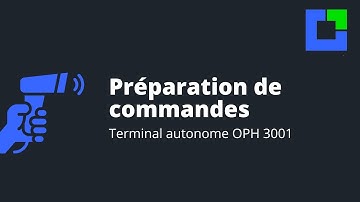 Préparation De Commande avec un Terminal Code-Barres Autonome