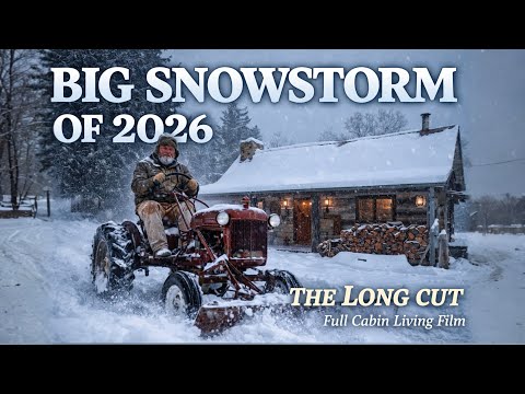 The Big Snowstorm of 2026 | The Long Cut – Full Cabin Living Film