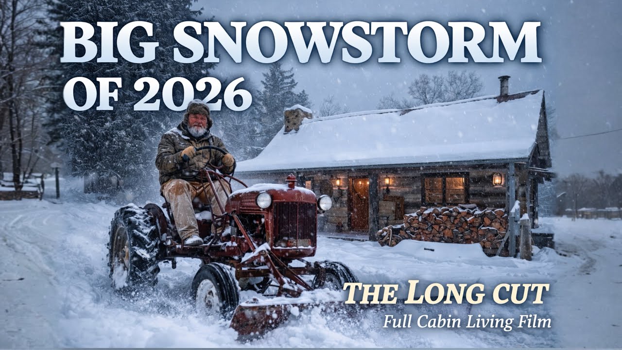 The Big Snowstorm of 2026 | The Long Cut – Full Cabin Living Film