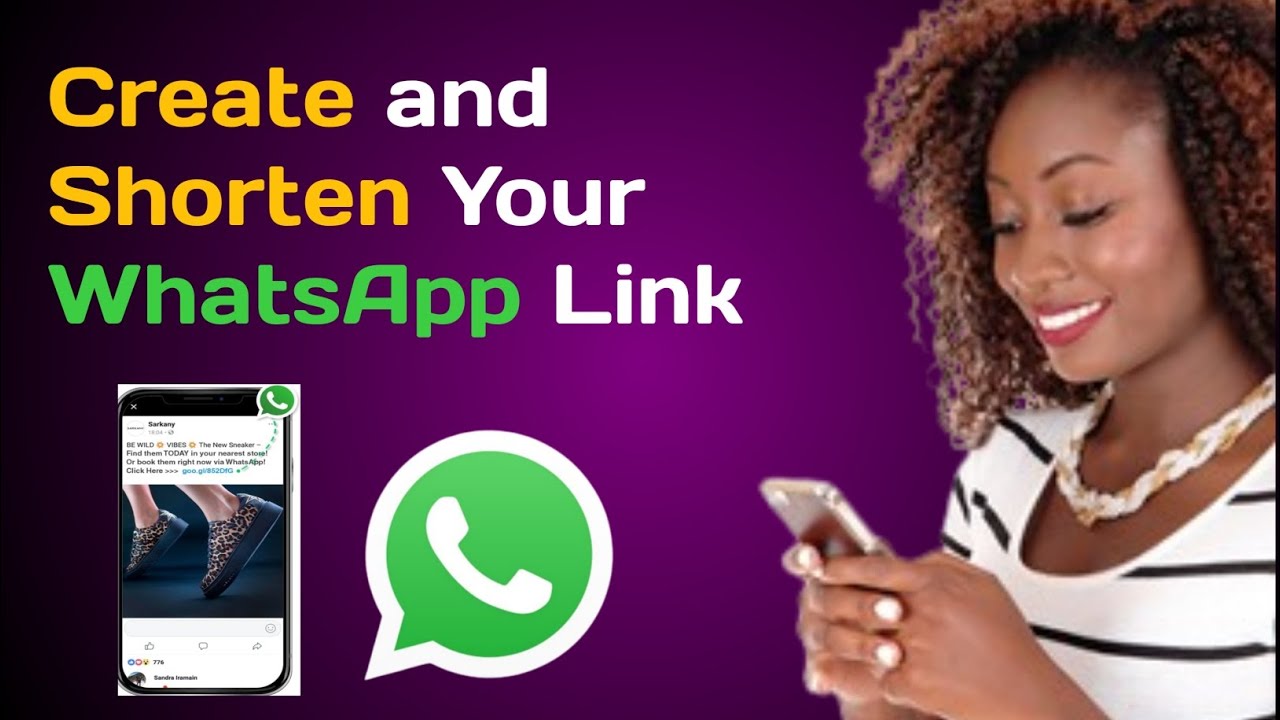 How to create and shorten WhatsApp link and other url YouTube