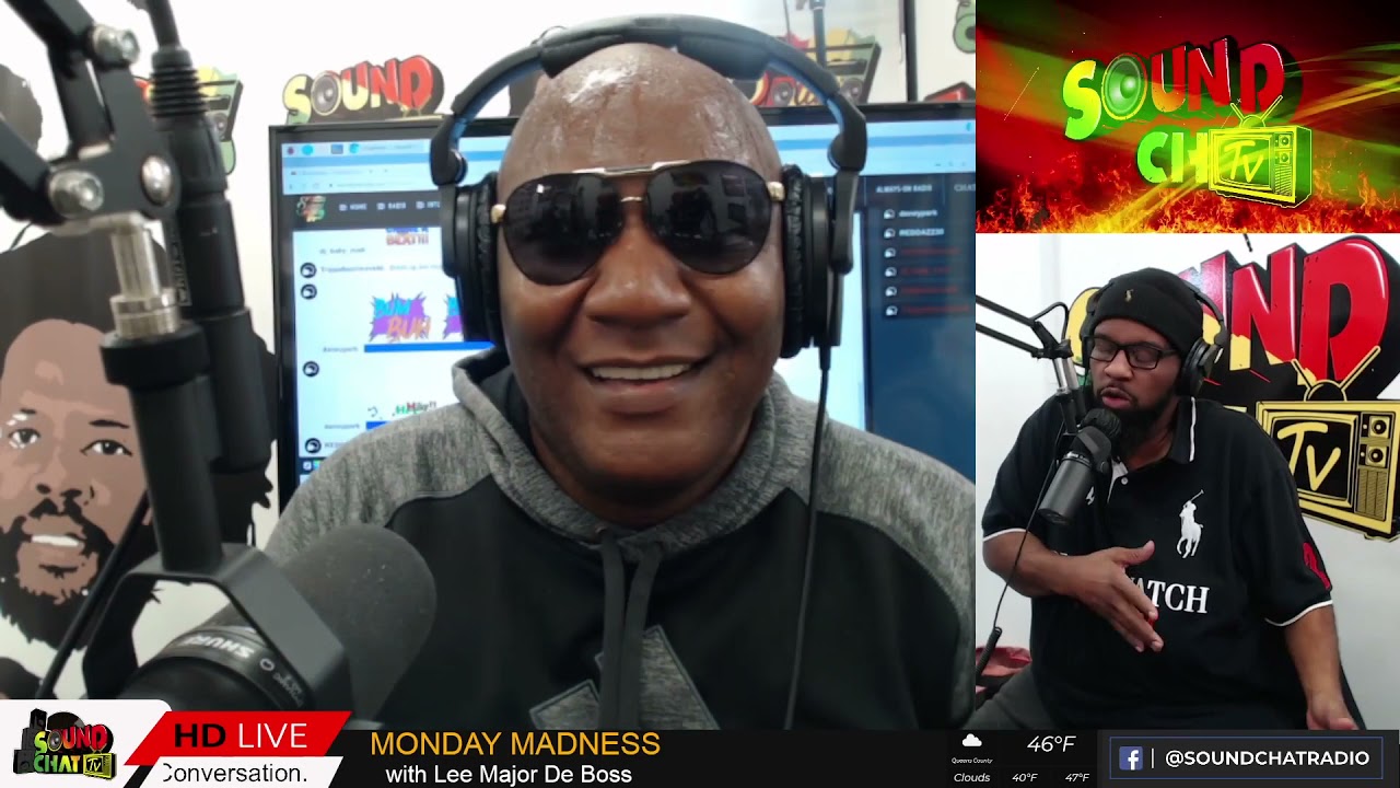 SOUNDCHATRADIO WITH JAMES BOND ARTIST  MUSICAL HISTORIAN TALKS,SHAGGY,SCREECHY DAN,EARTHQUAKE SOUND