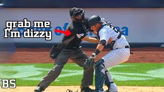 Worst Catcher Hit by foul tip  in Baseball / MLB