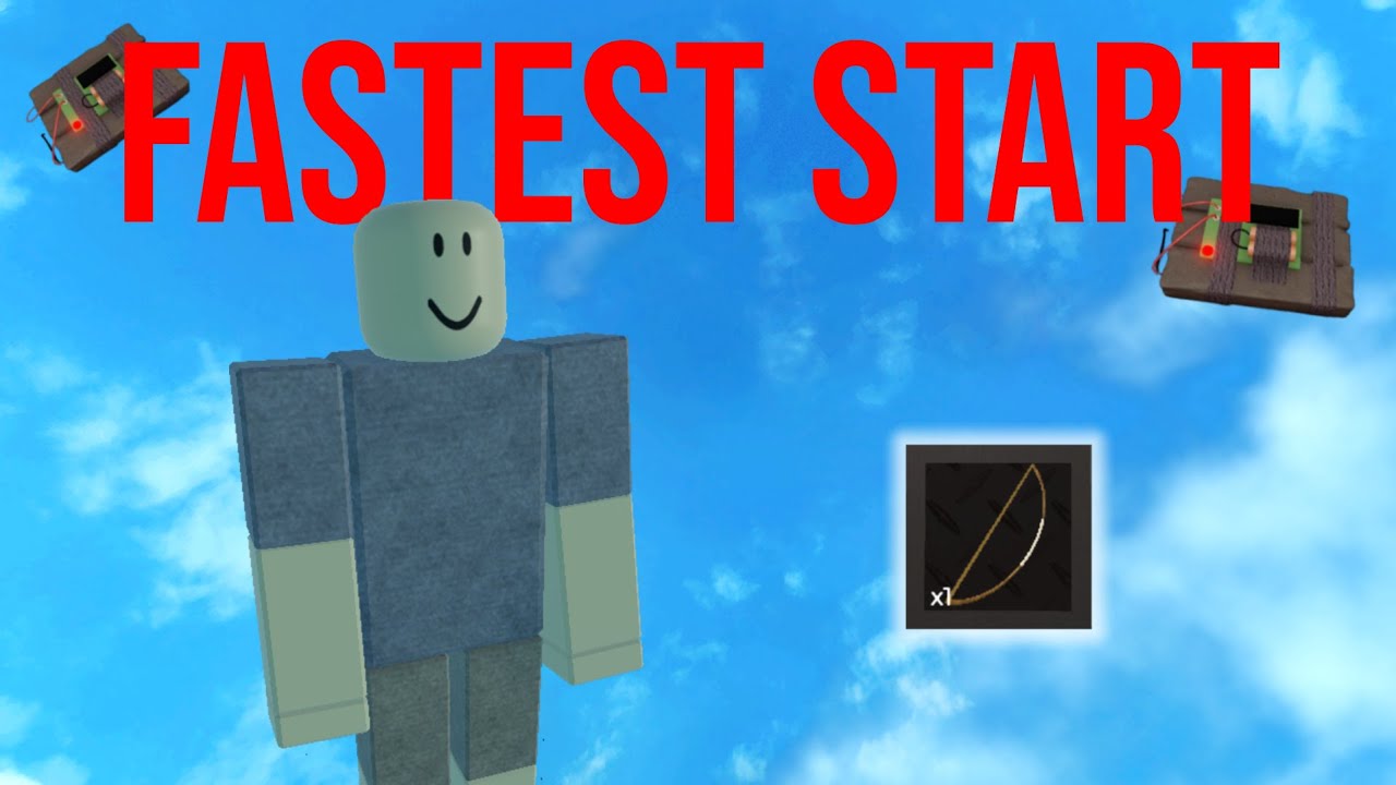 FASTEST SOLO START | Trident Survival
