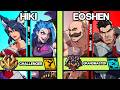 2XKO ▰ HIKI (Jinx-Ahri) vs EOSHEN (Braum-Darius) ▰ 2XKO Pro Replays