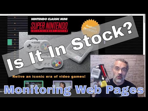 How to find SNES Nintendo Classic Mini in stock (Using Software Testing Skills to Monitor Web Sites)
