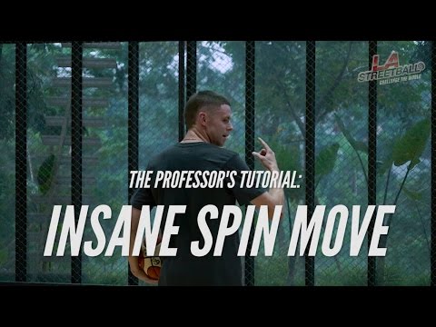 LA Streetball Challenge The World - The Professor Tutorial Insane Spin Move
