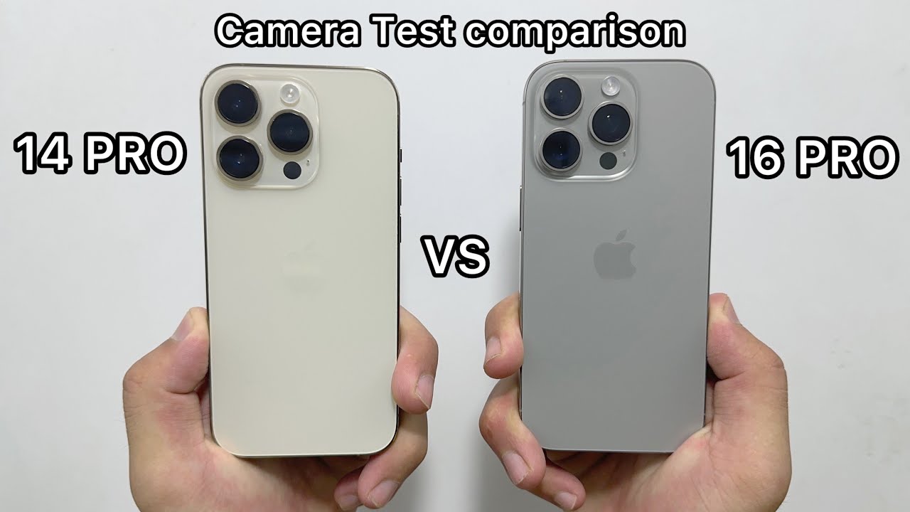 camera difference between iphone 14 pro and 16 pro