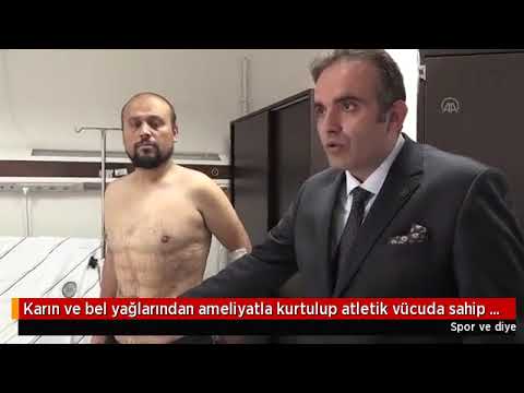 Karın ve Bel Yağlarından Ameliyatla Kurtulup Atletik Vücuda Sahip Oldu