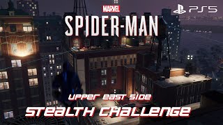 SPIDERMAN REMASTERED Gameplay Walkthrough Stealth Challenge Upper East Side FULL GAME [4K 60FPS]