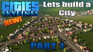 Cities Skylines для PS4 Edition. Давайте построим город, часть 1
