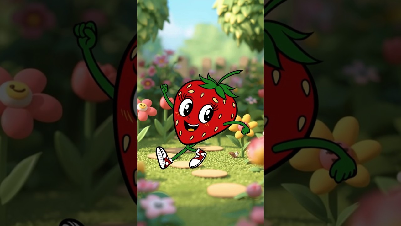 Learn 5 Fruit Names | Fun & Colorful Video for Kids