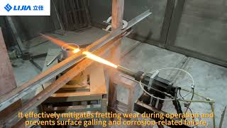 WC-Co-Cr coating delivers ultra-hard surface for end sleeves WC-Co-Cr coating delivers ultra-hard surface for end sleeves