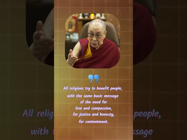Four Principal Commitments of His Holiness the Dalai Lama: Bringing All Religion for Common Humanity
