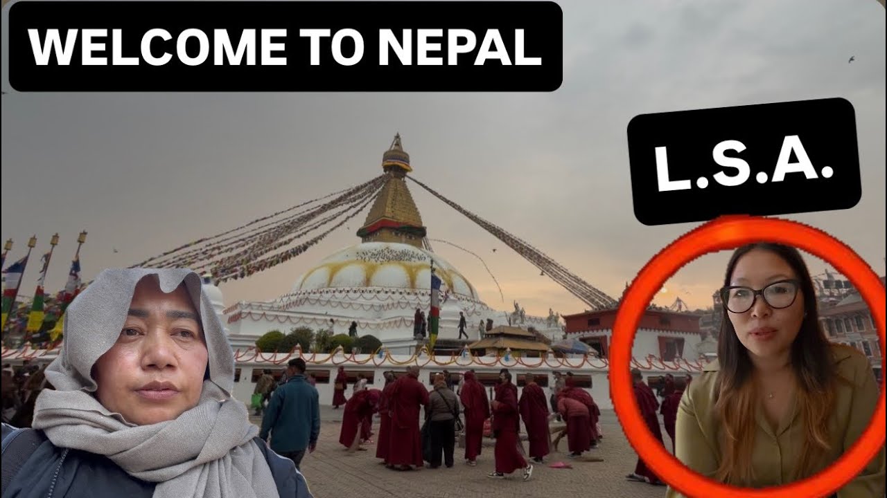 LETS EXPLORE BEAUTIFUL NEPAL. Nail & lashes Door service by Tibetan girl 🇳🇵 #tibetanvlogger #nepal 