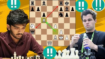Perfect Chess Game : 95 | Gukesh D vs Magnus Carlsen |#chess #chessgame #chesspuzzle