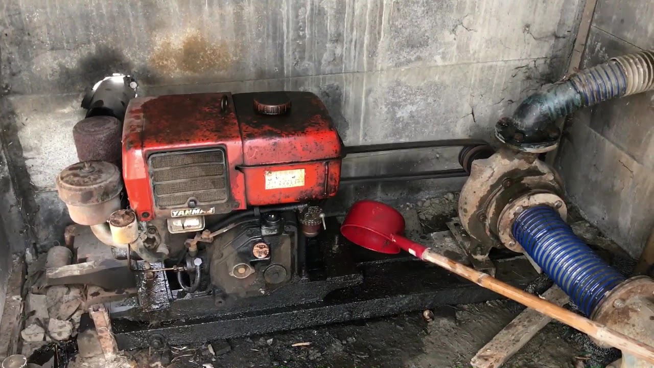 秧苗灌溉嘍～yanmar ts-60