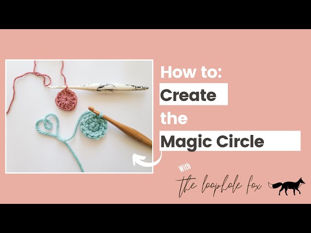 HOW TO MAKE A PADDED CROCHET MAGIC RING, Crochet for Beginners