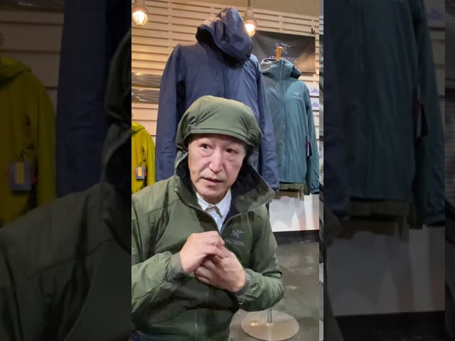 ARC'TERYX】アークテリクスのインサレーションジャケットATOM LT HOODY