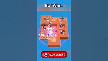 I Let Bots Fight It Out… This Happened | Brawl Stars #shorts #brawlstars #brawl #bs #supercell #2025